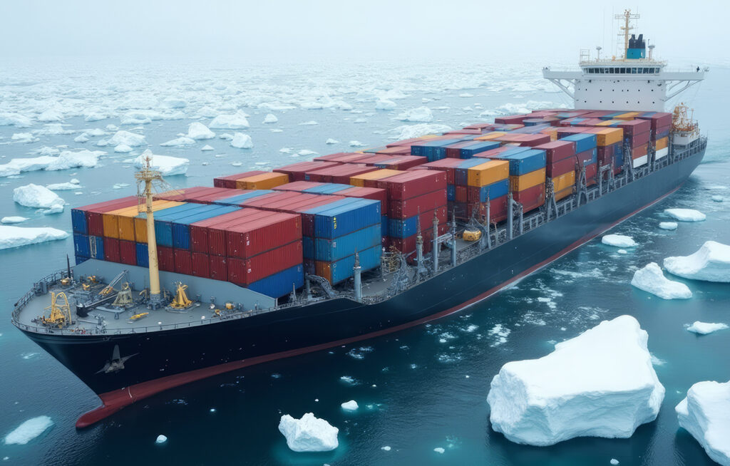 Pierwszy statek przez Arktykę – nowe horyzonty w imporcie z Chin