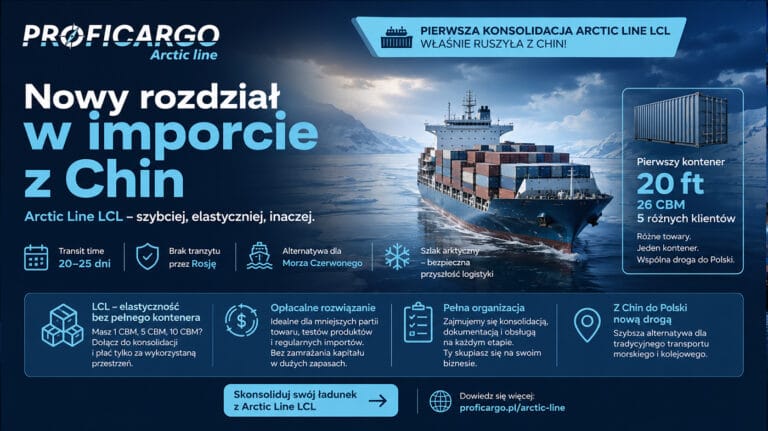 Pierwsza konsolidacja Arctic Line LCL